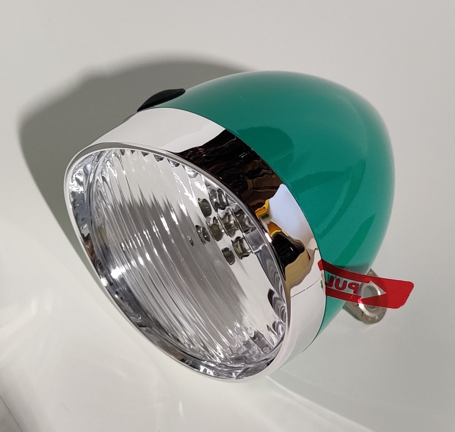 Retro Bicycle Headlight 5 LED w batteries