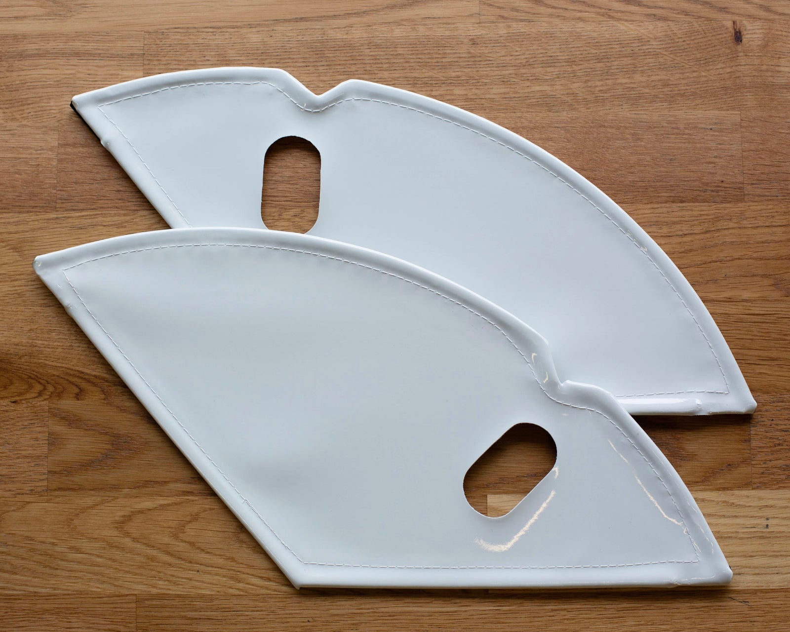 Clothing Guard 24" Varnished Cloth - White (pair)