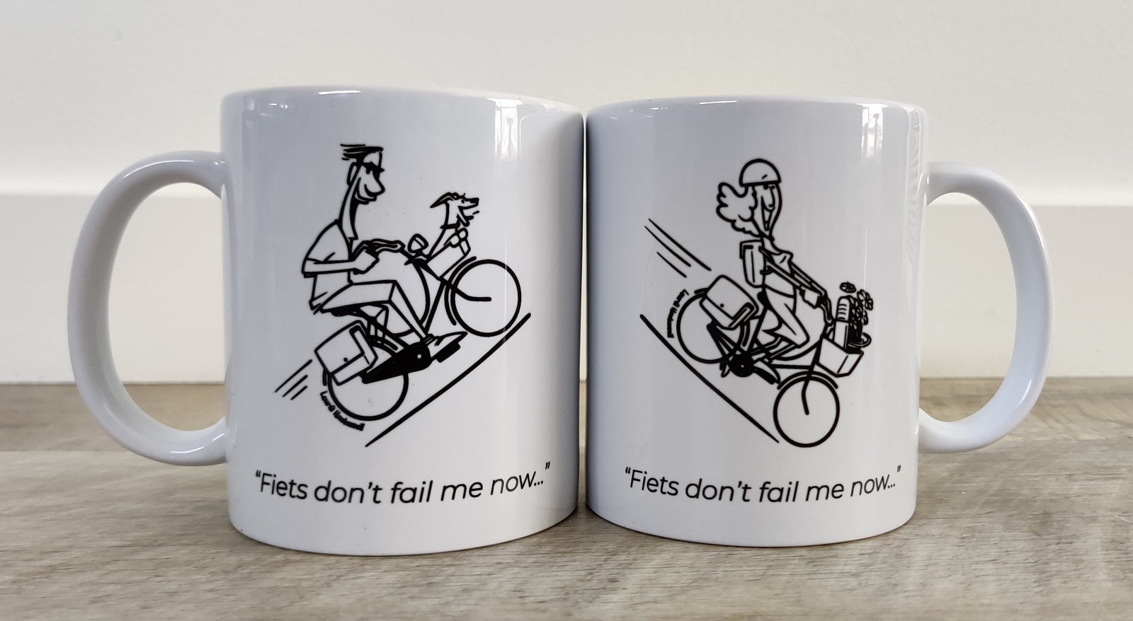 Fiets don't fail me now... Mug