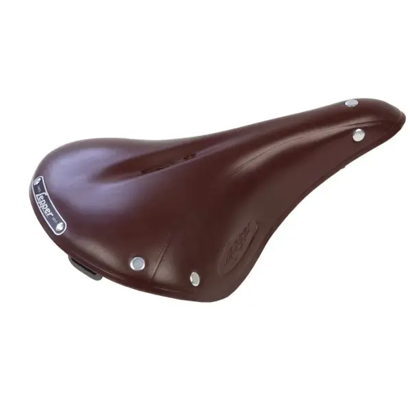 Lepper Tourer Bicycle Saddle 275 x 175mm - Brown